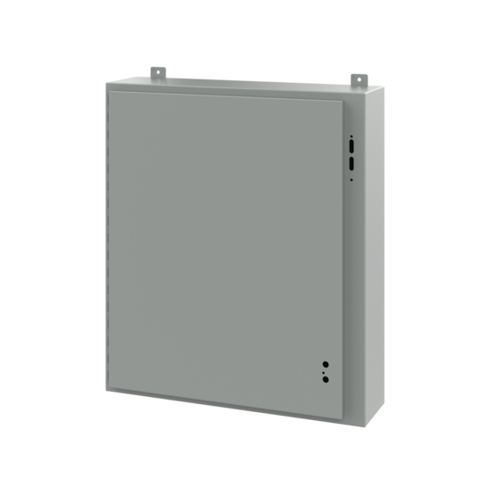 HOFFMAN A36SA3208LP Disconnect Enclosure, Type 12, 36 x 31.38 x 8 Inch Size, Steel | CH8BTE