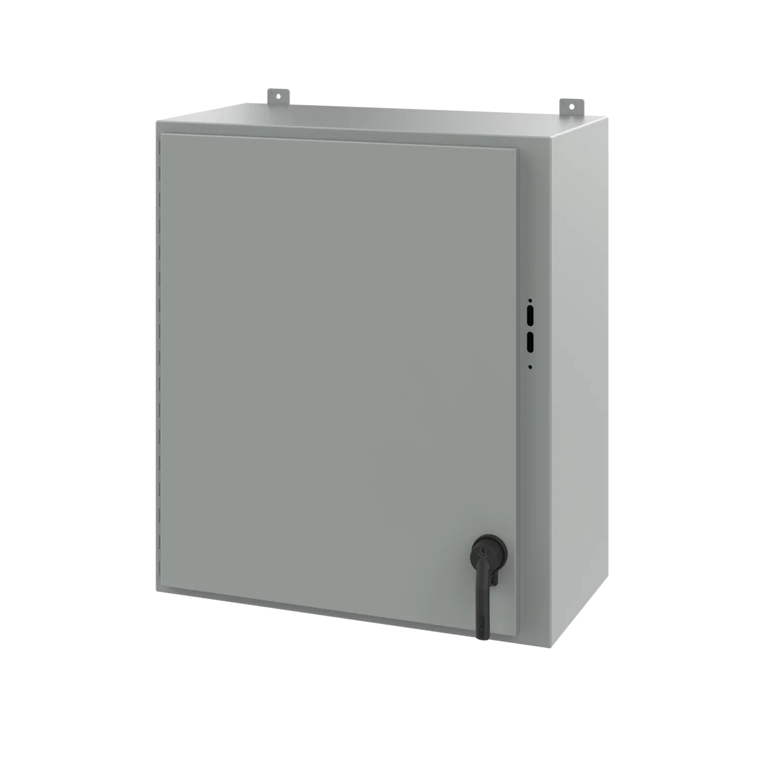 HOFFMAN A36SA3216LPPL Disconnect Enclosure With Handle, 36 x 31.38 x 16 Inch Size, Steel | CH8BTJ
