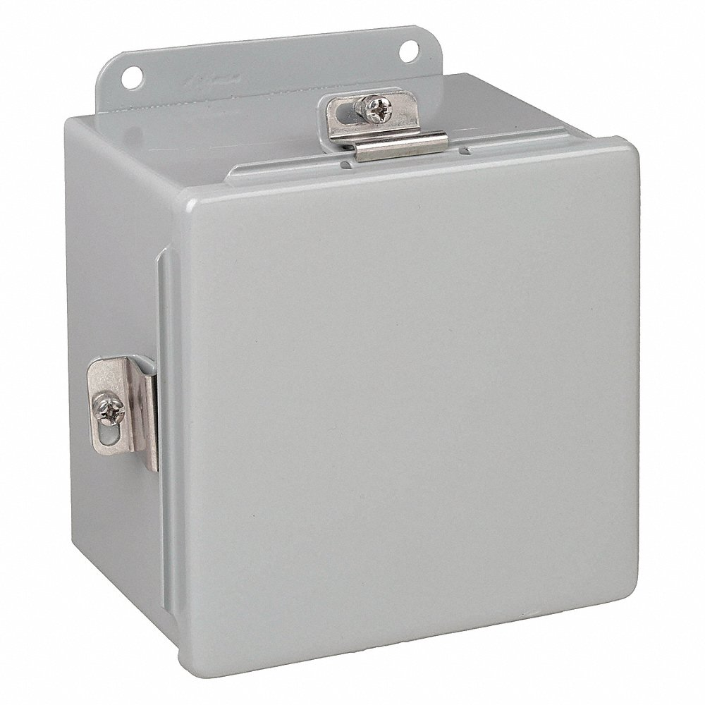 HOFFMAN A606NF Metallic Junction Box Enclosure 6 Inch Height x 6 Inch Width Wall | AG2RCG 32FE41
