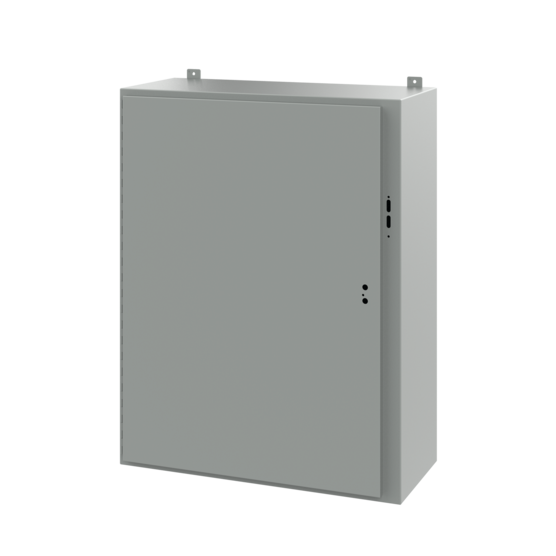 HOFFMAN A48SA3816LP Disconnect Enclosure, Type 12, 48 x 37.38 x 16 Inch Size, Steel | CH8CBD