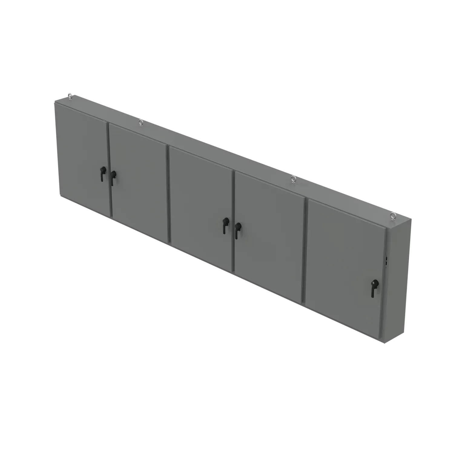 HOFFMAN A48X5E19612 Disconnect Enclosure, Low Profile, Type 12, 48 x 196.25 x 12 Inch Size | CH8CBX