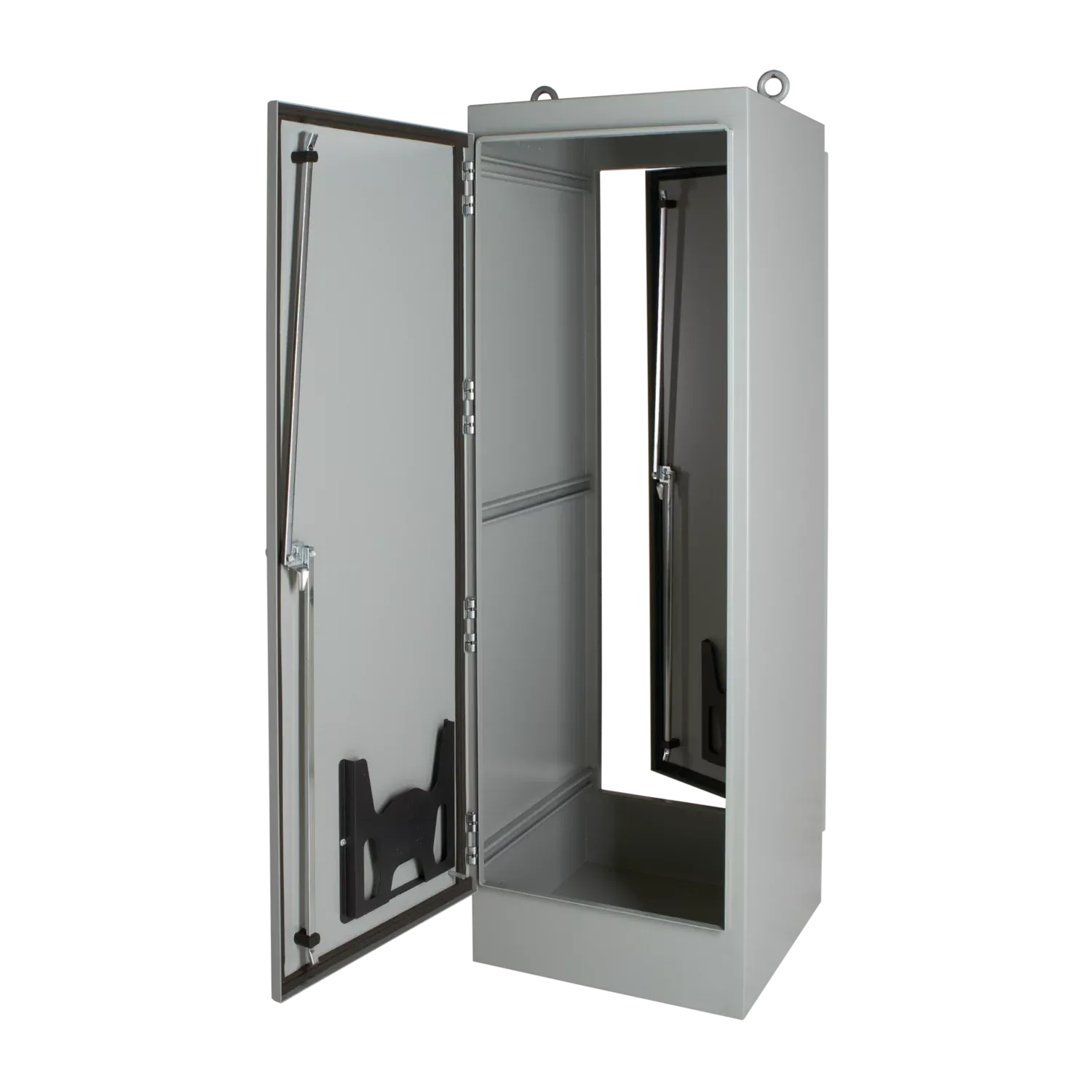 HOFFMAN A723636FSDA Free Stand Enclosure, Dual Access, 72.06 x 36.06 x 36.06 Inch Size, Steel | CH8CQY