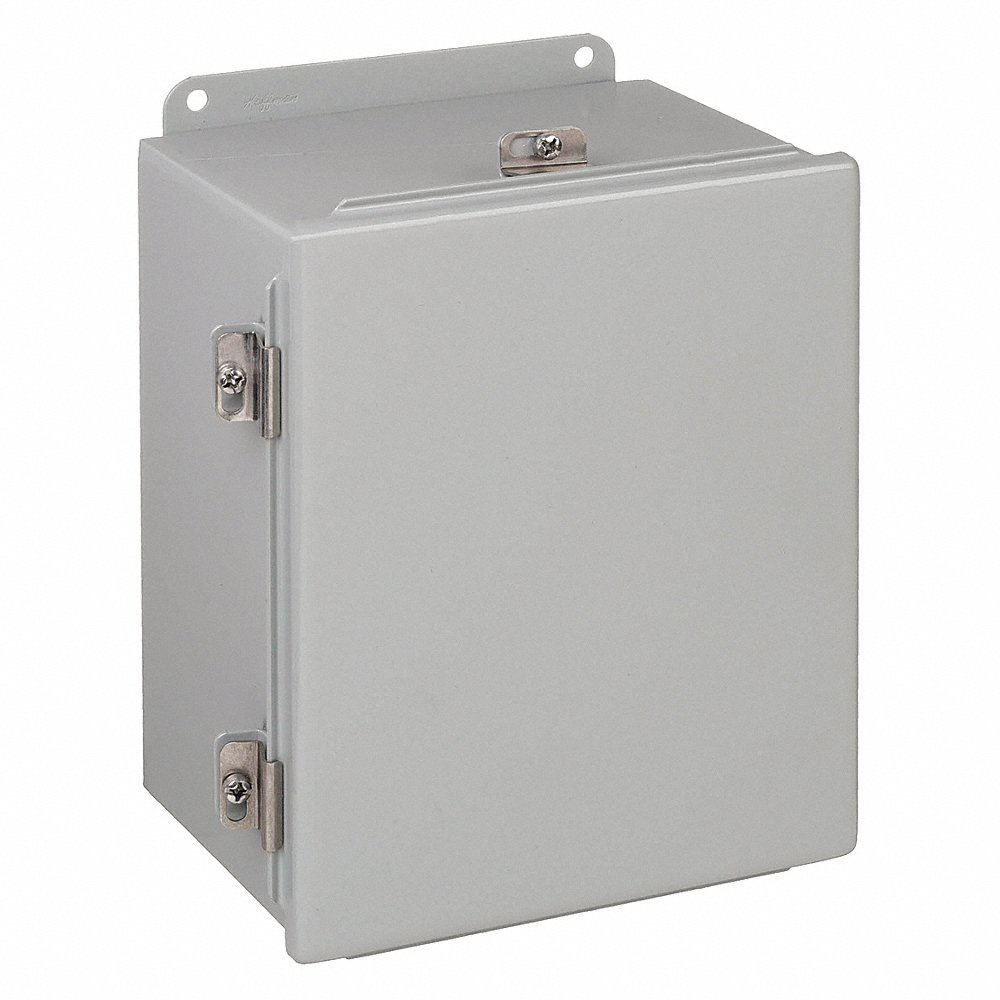 HOFFMAN A604CHNF Metallic Junction Box Enclosure 6 Inch Height x 4 Inch Width Ip66 | AG2RBR 32FE27