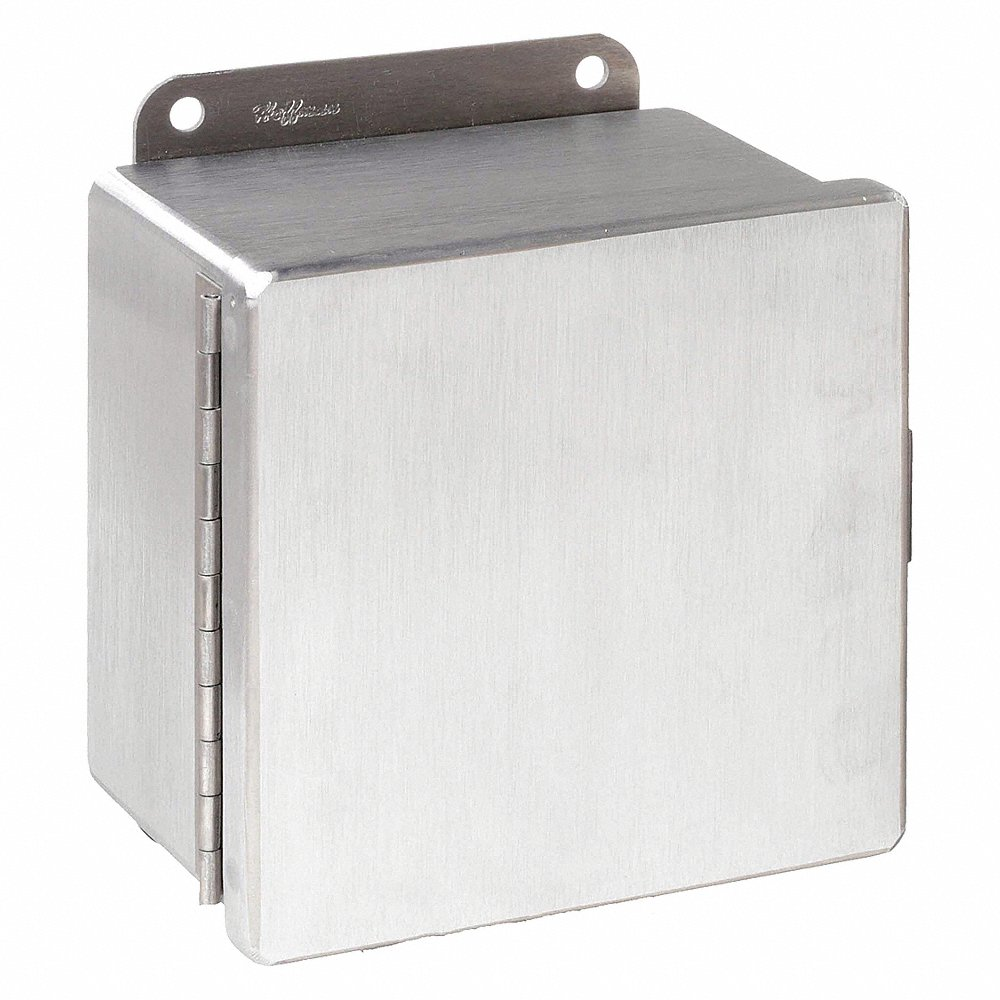 HOFFMAN A606CHAL Metallic Junction Box Enclosure 6 Inch Height x 6 Inch Width x 4 Inch Depth Ss | AG2QZP 32FD74