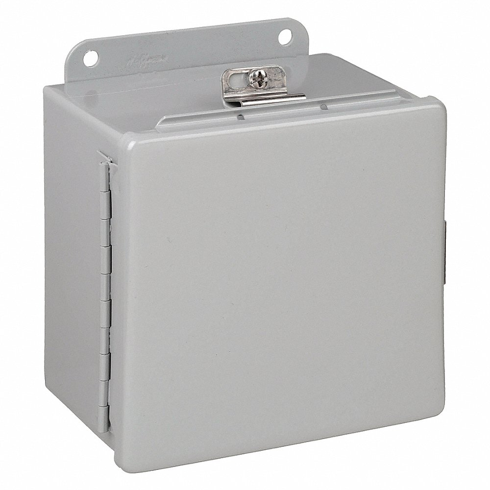 HOFFMAN A606CHNF Metallic Junction Box Enclosure 6 Inch Height x 6 Inch Width Ip66 | AG2RBT 32FE28