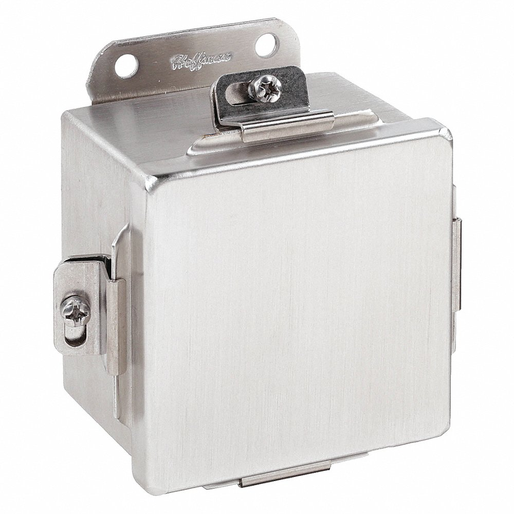 HOFFMAN A606NFSS Metallic Junction Box Enclosure 6 Inch Height x 6 Inch Width Wall | AG2RDC 32FE61