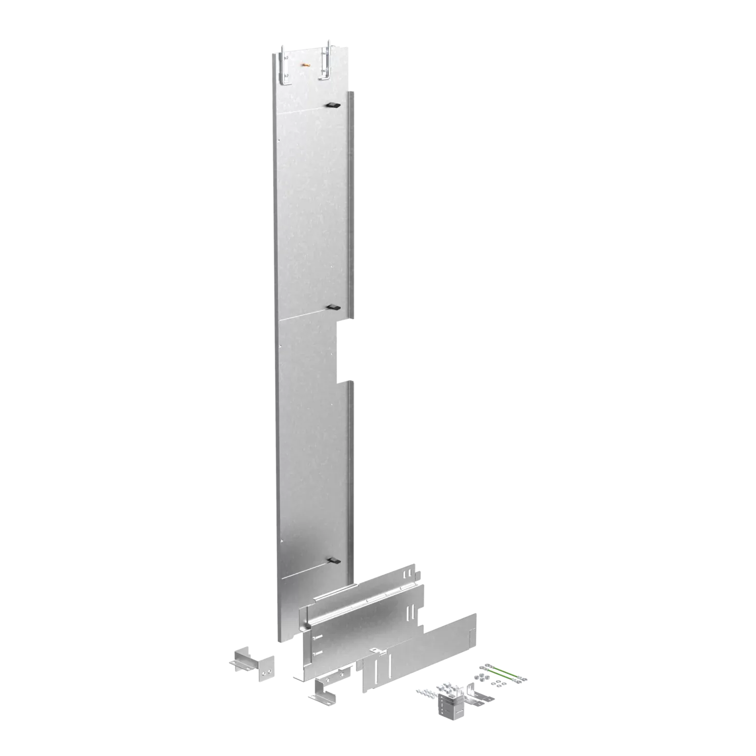 HOFFMAN A60BP12G Universal Barrier Panel, Fits 60 x 12 Inch Enclosure, Conductive | CH8CFB
