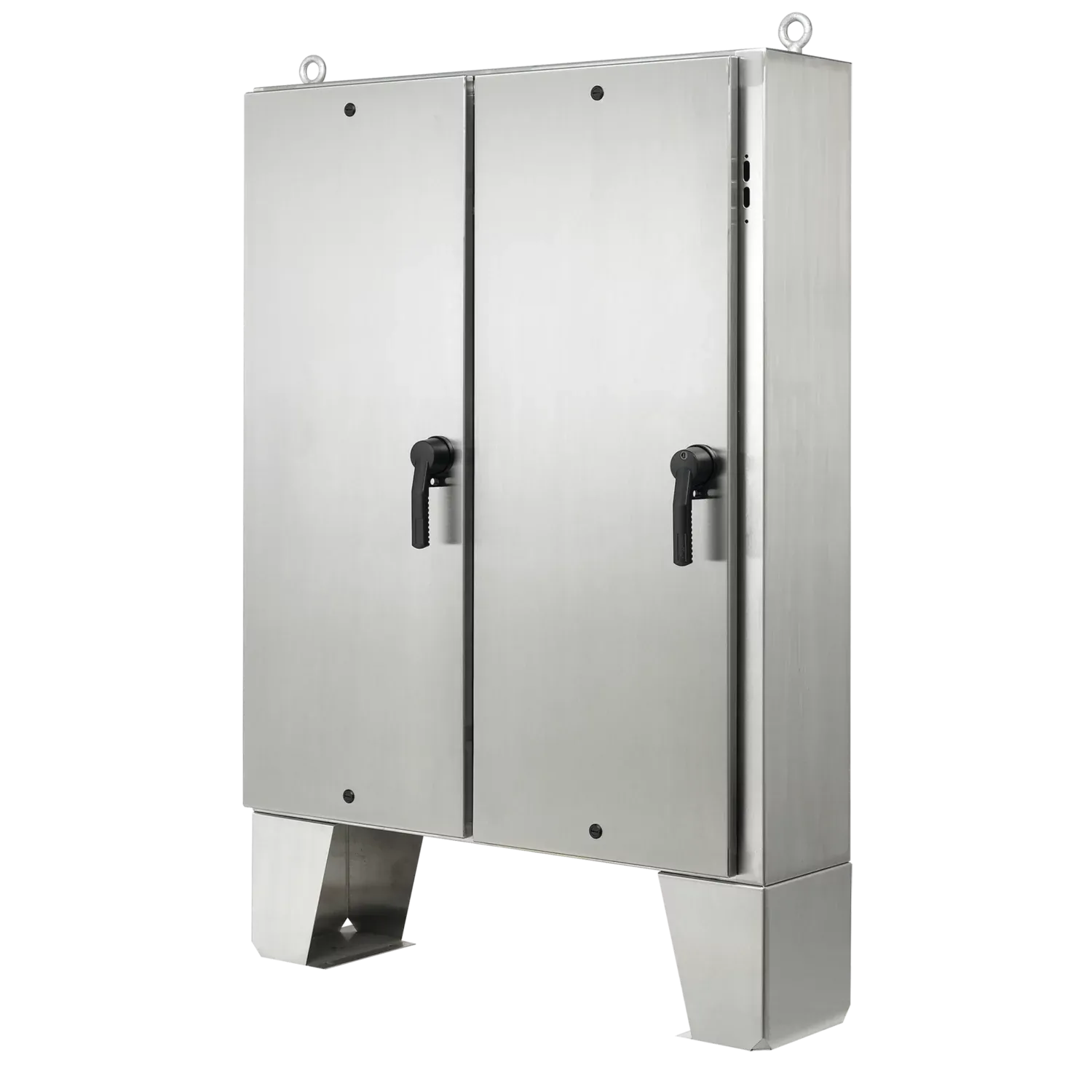 HOFFMAN A72HX6112SSLPQT Floor Mount Disconnect Enclosure, QT And 3 Pt. Latch, 72 x 61 x 12 Inch Size | CH8CWL