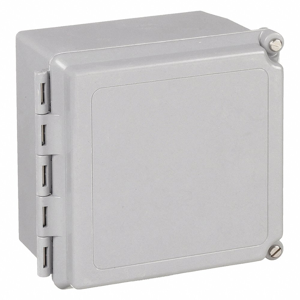 HOFFMAN A664CHSCFG Non-metallic Enclosure 6 Inch Height x 6 Inch Width | AG2QWK 32FC95