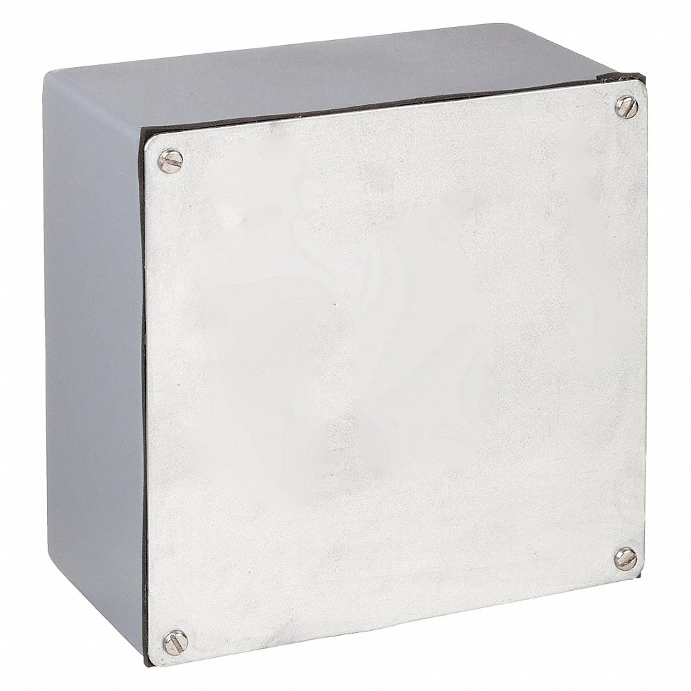HOFFMAN A664GSC Metallic Enclosure 6 Inch Height x 6 Inch Width Screws | AG2RJY 32FG18