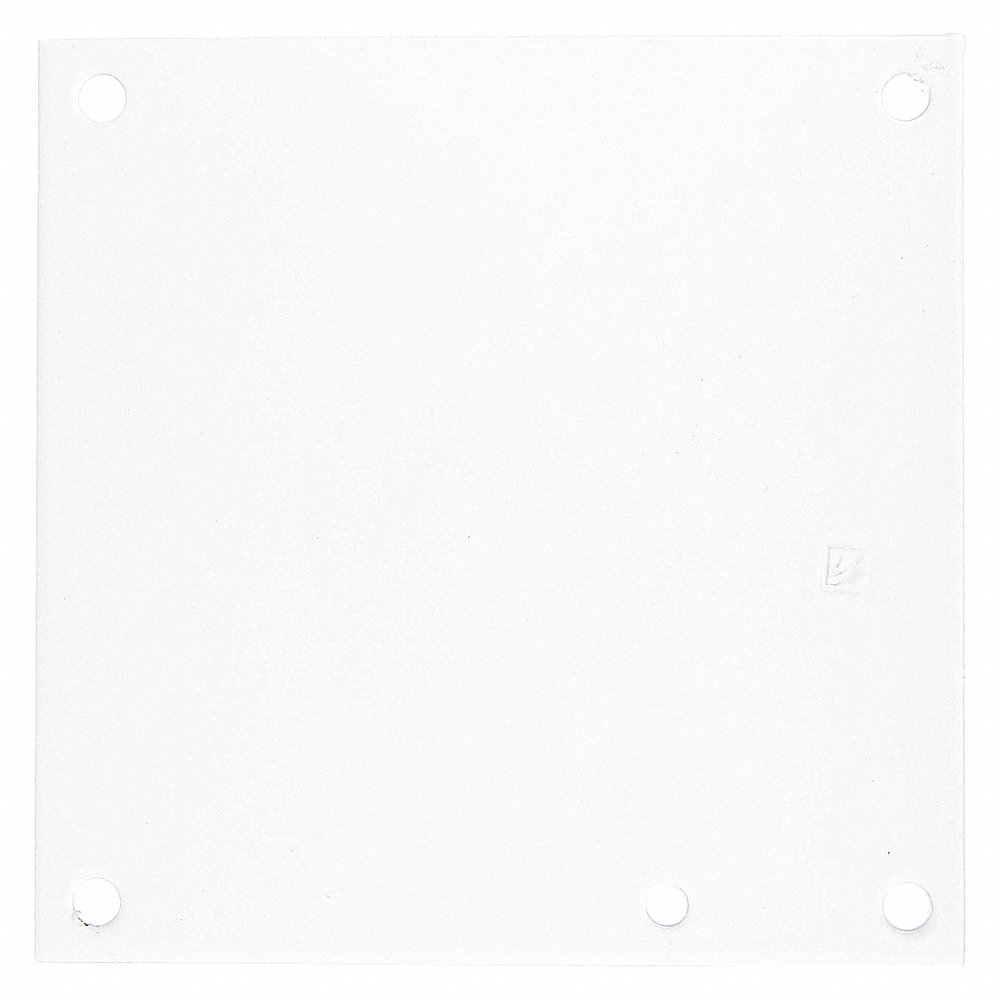 HOFFMAN A6P6 Interior Panel White 4.88 Inch Height x 4.88 Inch Width | AG2TQH 32FR66