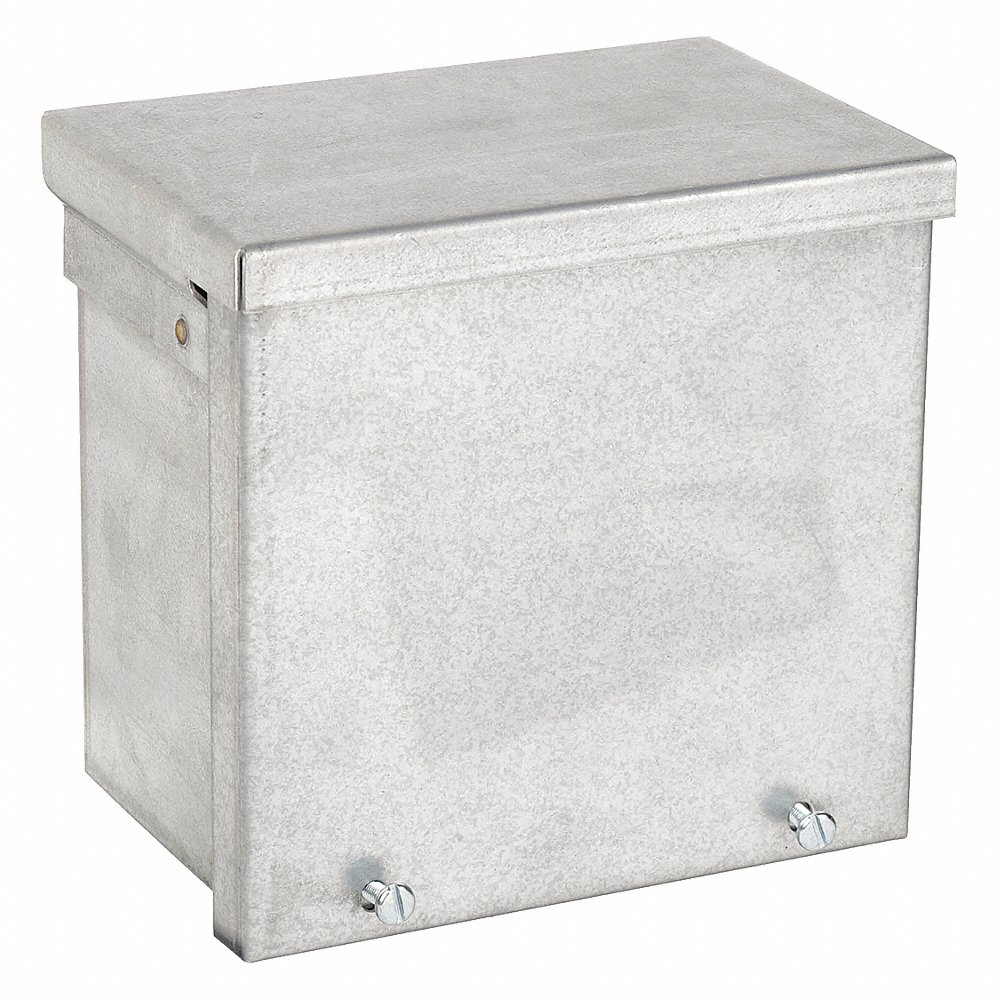 HOFFMAN A6R64GV Metallic Pull Box Enclosure 6 Inch Height x 4 Inch Width x 4 Inch Depth | AG2RJH 32FG04