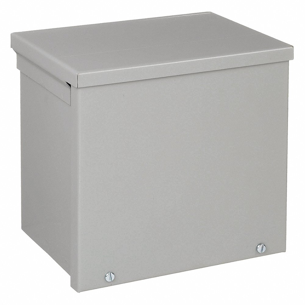 HOFFMAN A6R64NK Metallic Pull Box Enclosure 6 Inch Height x 6 Inch Width x 4 Inch Depth | AG2QRY 32FH96