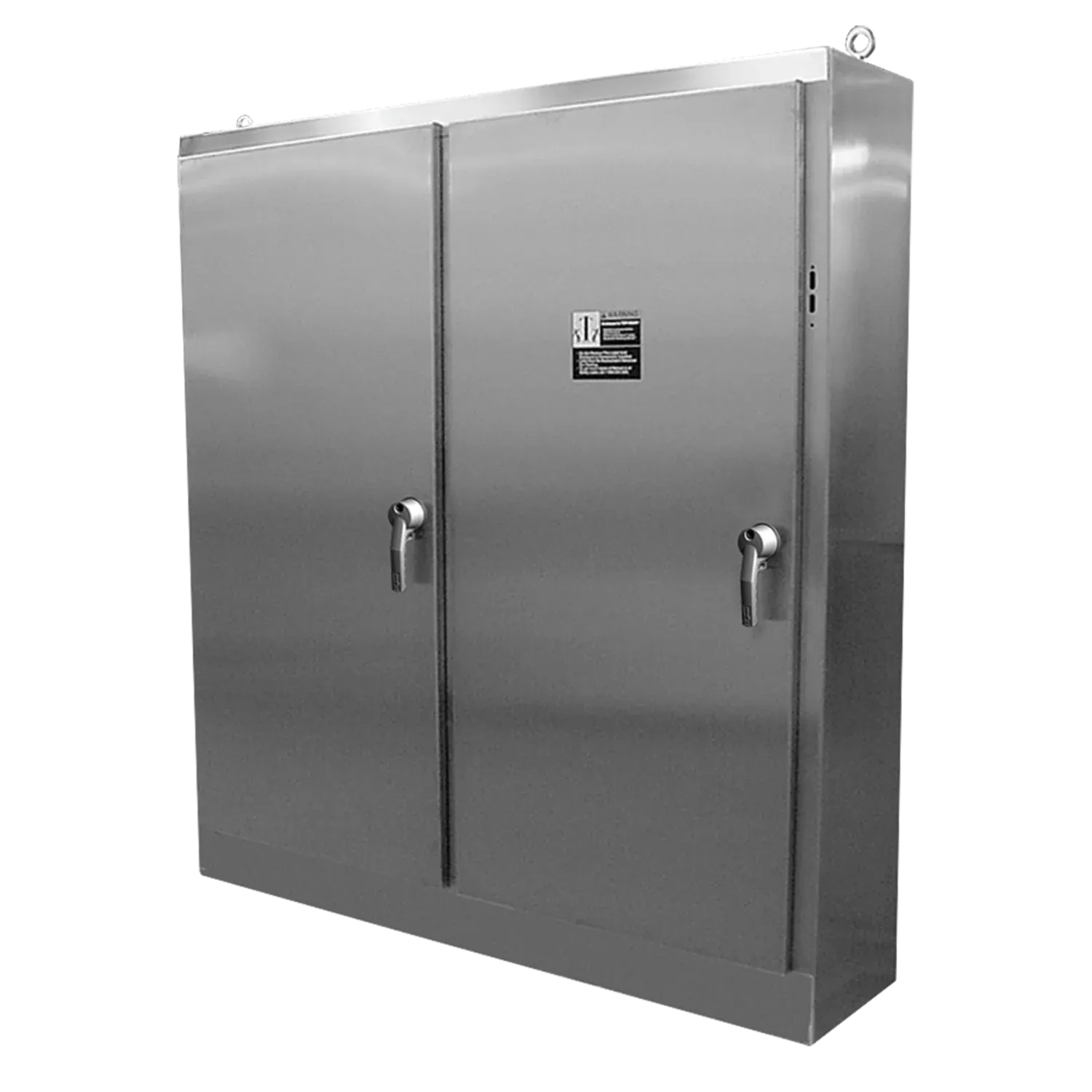 HOFFMAN A72XM2818SSN4 Floor Mount Disconnect Enclosure, 3 Point Latch, 72 x 28 x 18 Inch Size, 1 Door | CH8DBR