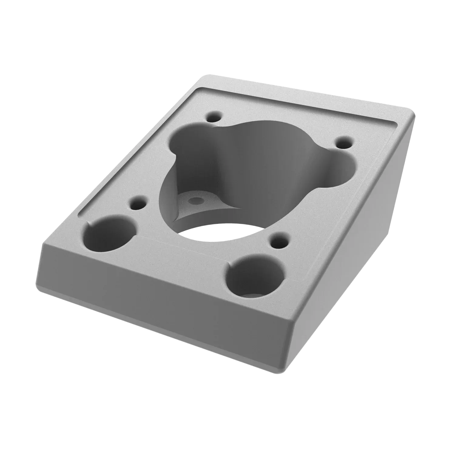 HOFFMAN AAA1544 Angle Adapter, HMI Pedestal, Fits 4 x 4 Inch Pedestal, Aluminium | CH8DXX