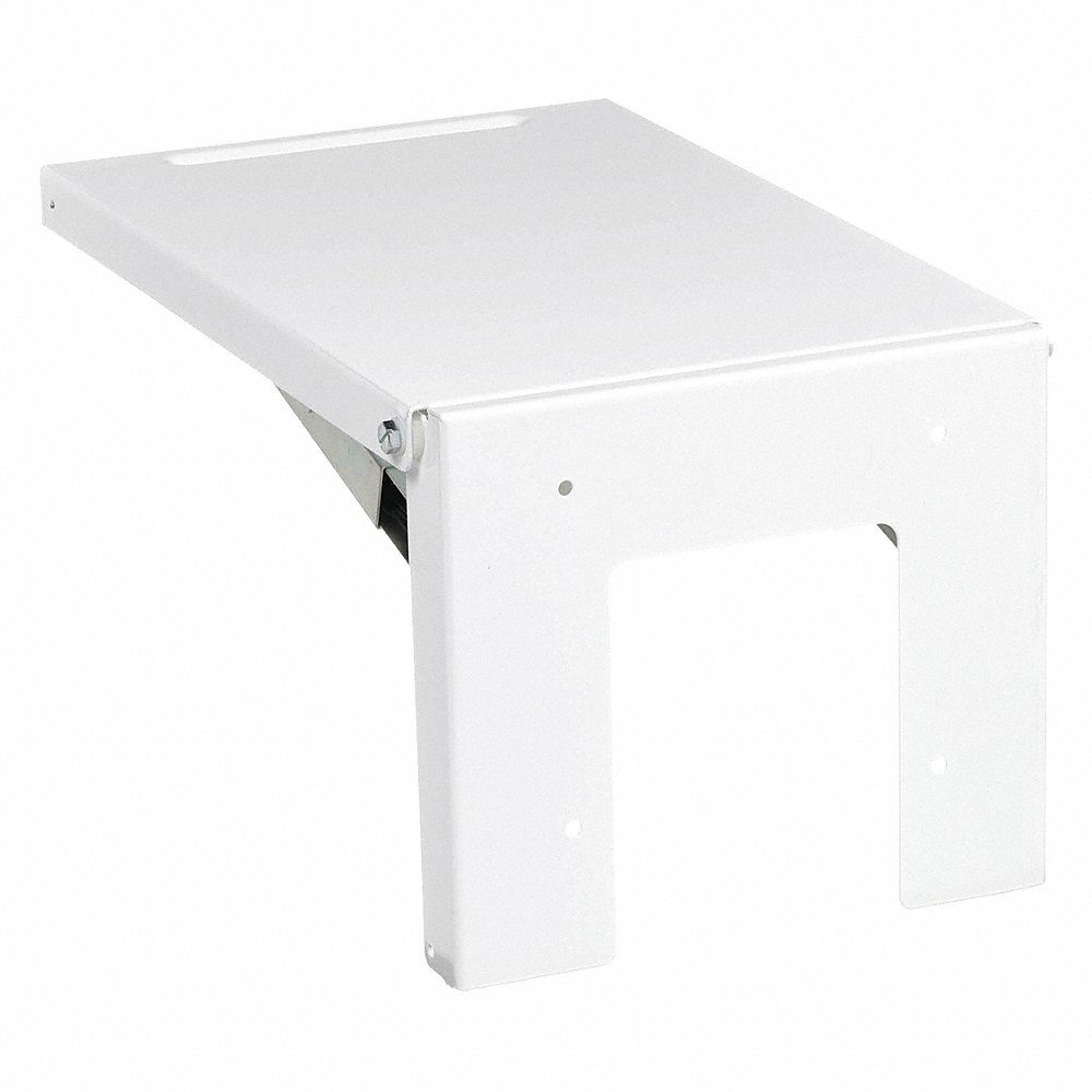 HOFFMAN AASHLF1218 Folding Shelf Large White 12 Inch Height x 18 Inch Length | AG2QTF 32FC21
