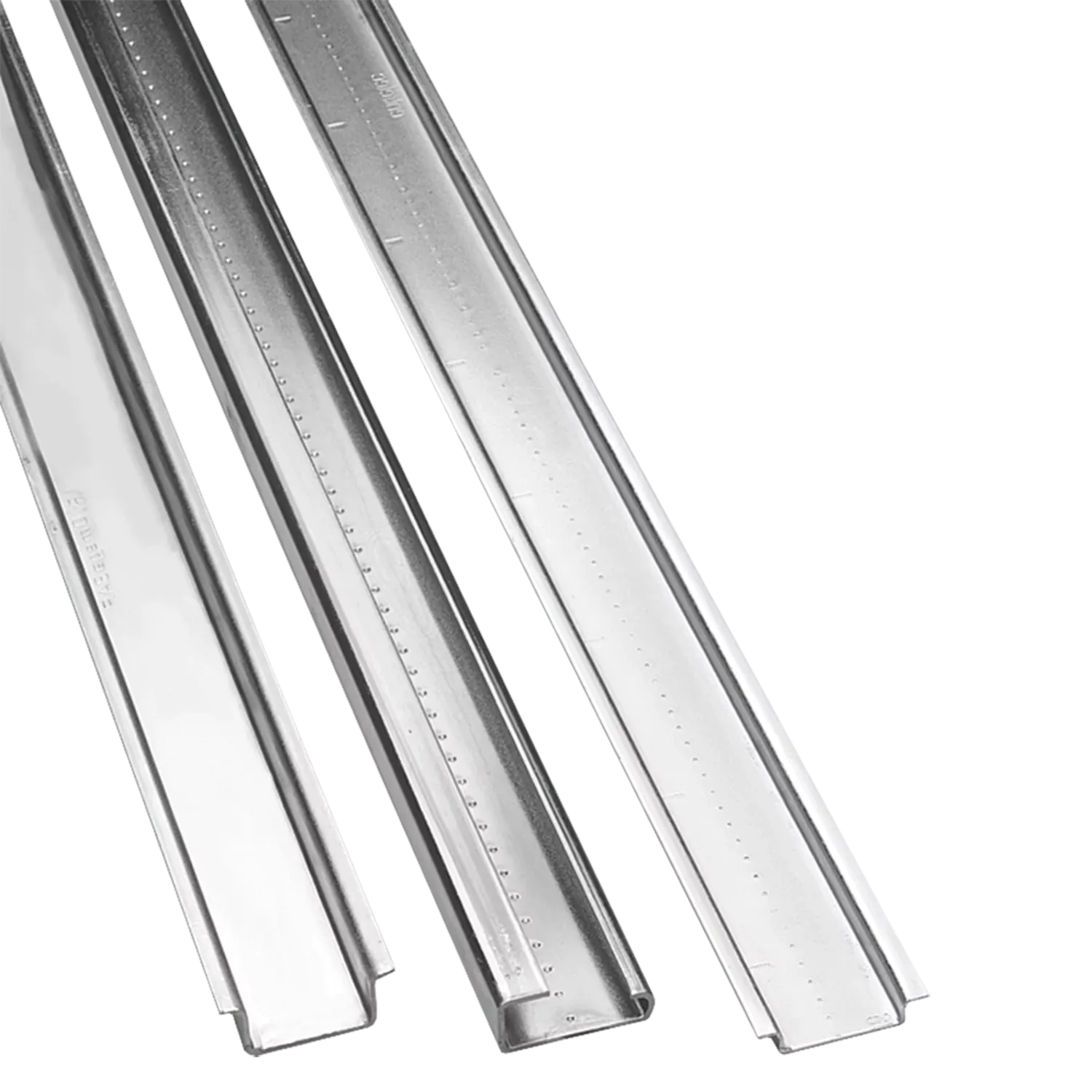 HOFFMAN ACENR1 Din Rail, Symmetrical, 2000mm Size, Steel | CH8DYX