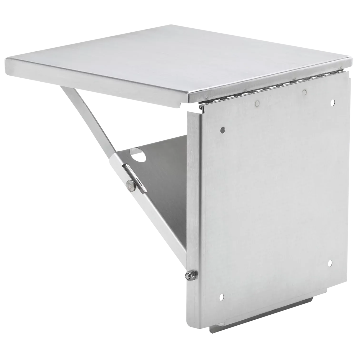 HOFFMAN ACSHELF2424SS Folding Shelf, 24 x 24 Inch Size, 304 SS | CH8DZC