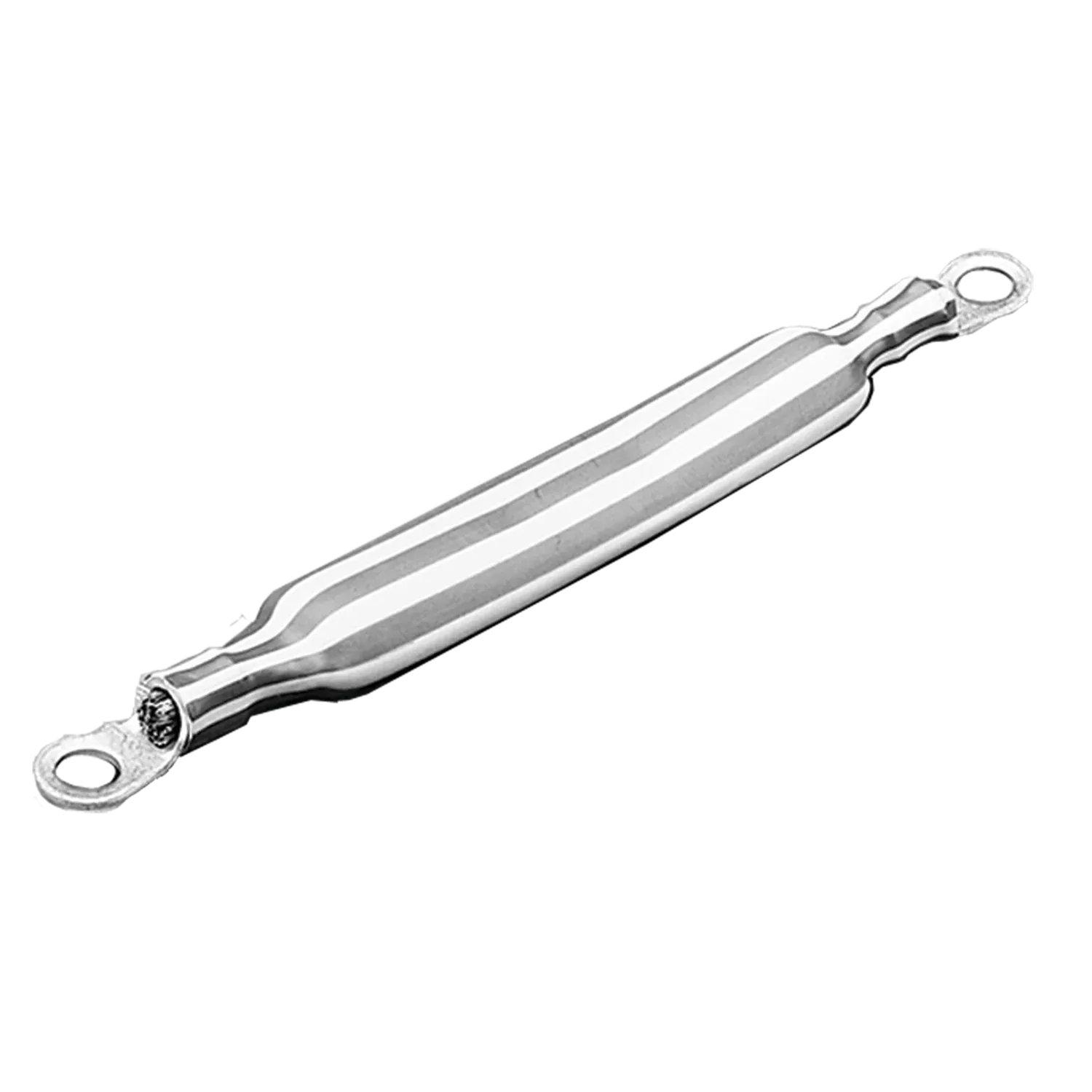 HOFFMAN AGS408 Insulated Grounding Strap, Braided, #4 X8.19 Size, Copper | CH8EFG