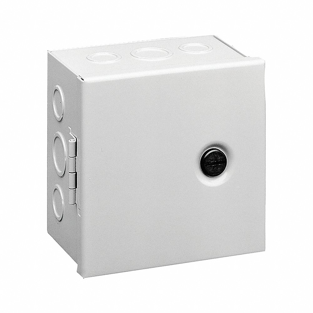 HOFFMAN AHE10X10X4 Metallic Junction Box Enclosure 10 Inch Height x 10 Inch Width Wall | AG2RKJ 32FG28