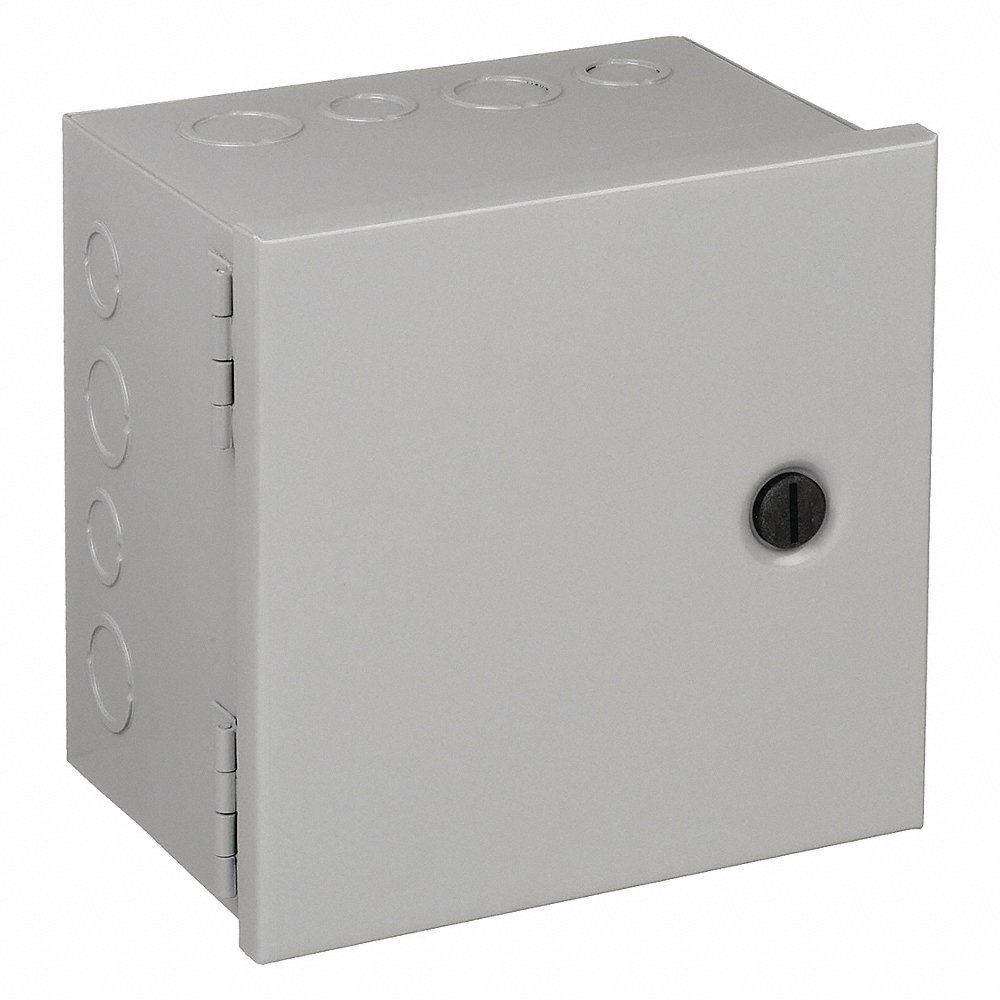 HOFFMAN AHE8X8X4 Metallic Junction Box Enclosure 8 Inch Height x 8 Inch Width Ip30 | AG2RKC 32FG22