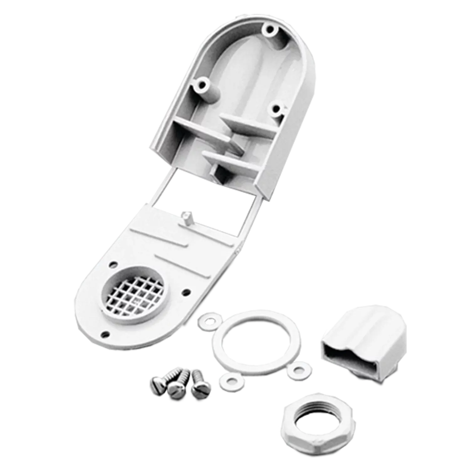 HOFFMAN ANMV3 Ventilator, Gray, Plastic | CH8EKW