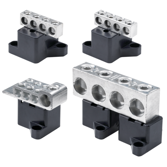 HOFFMAN ASBB85 Splitter Box Block Assemblies, 85A, Aluminium | CH8EQQ