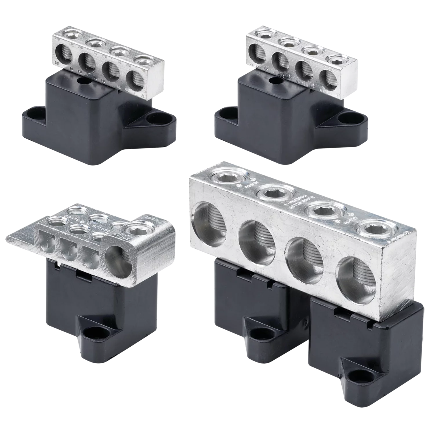 Splitter Box Block Assemblies, 400A, Aluminium