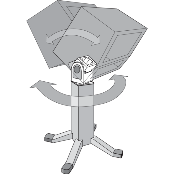 HOFFMAN AST88 Swivel Tilt, 8 x 8 x 8 Inch Size, Aluminium | CH8FAC