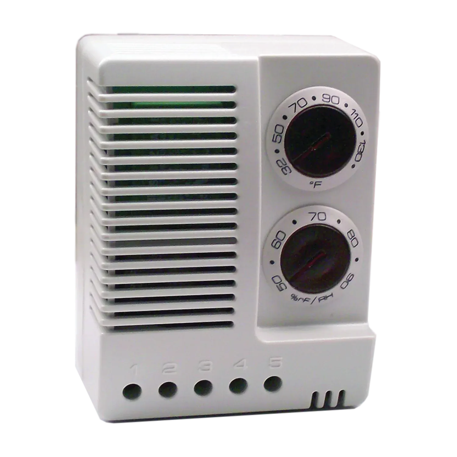 Electronic Hygrotherm, 3.03 x 2.36 x 1.69 Inch Size, Gray, Plastic