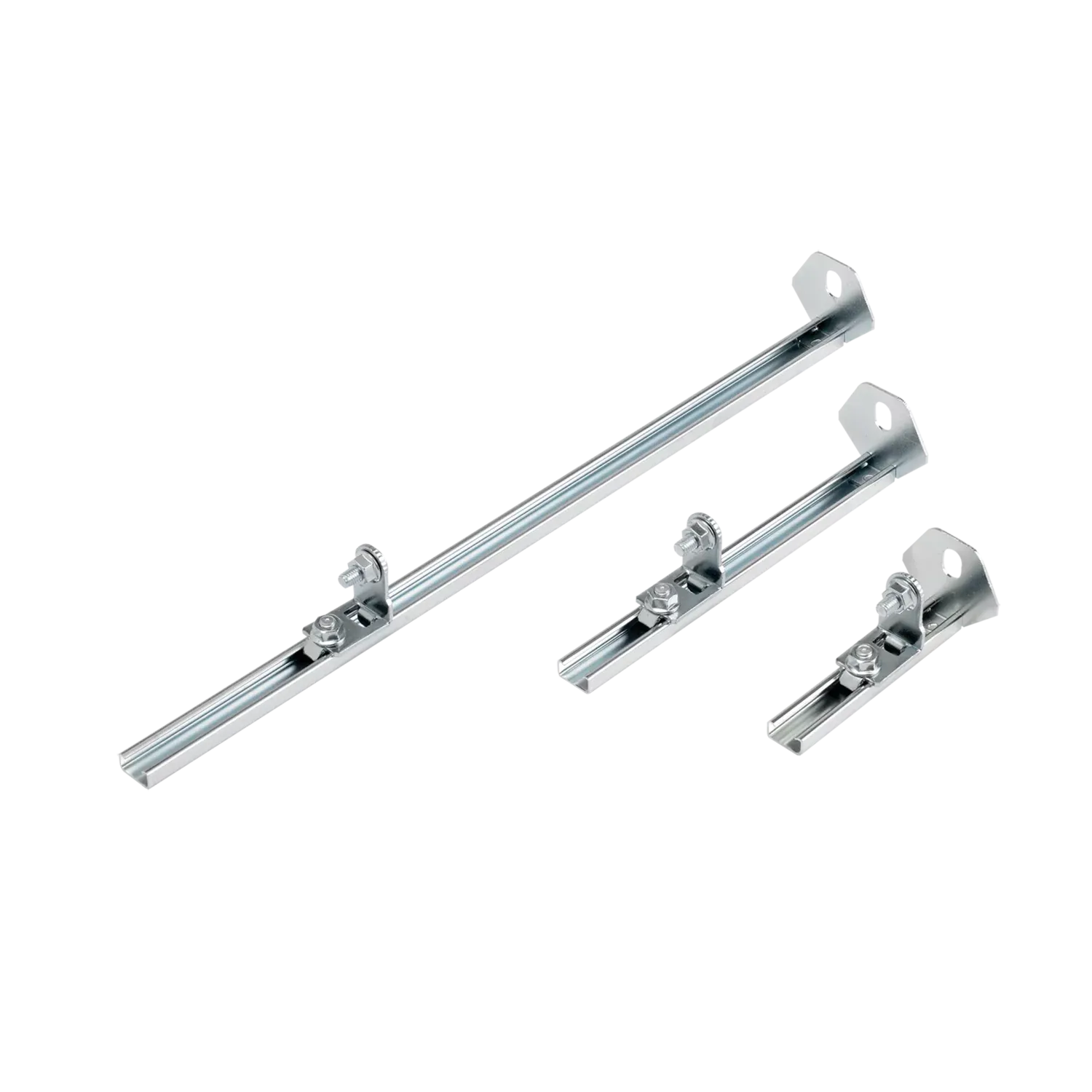 HOFFMAN CAM124 Adjustable Depth Mounting Kit, Fits 12 Inch Deep Enclosure, 4 Slides, Steel | CH8FLD