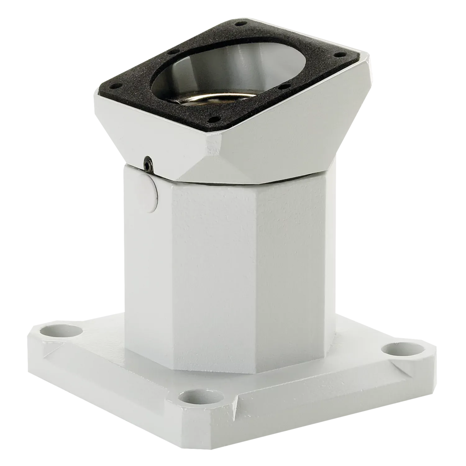 HOFFMAN CCS2RBB15LG Base Bracket, 15 Deg., Fits 45 x 60mm Size, Gray, Aluminium | CH8FPQ