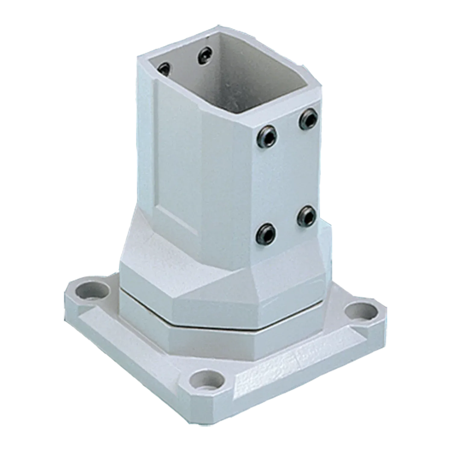 HOFFMAN CCS2RBLG Rotational Base, Fits 45 x 60mm Size, Gray, Aluminium | CH8FPT