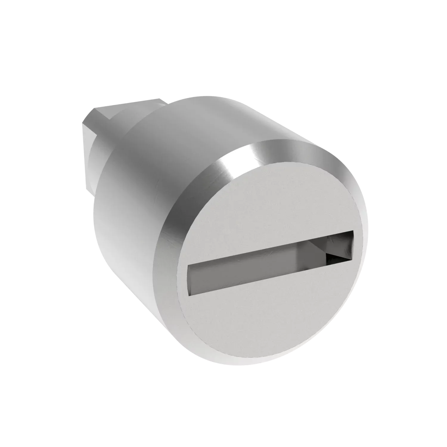 HOFFMAN CLKSLOT Lock Insert, Slotted No Key, Steel | CH8FWW