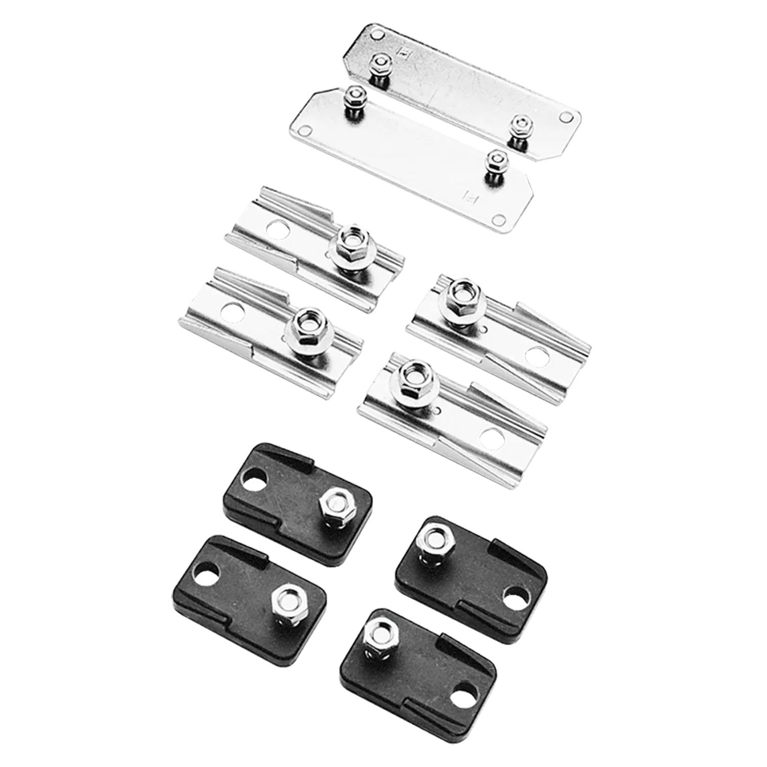 HOFFMAN CMTGFT Mounting Bracket Kit, 3.06 x 1.34 x .60 Inch Size, Black, Plastic | CH8FXD