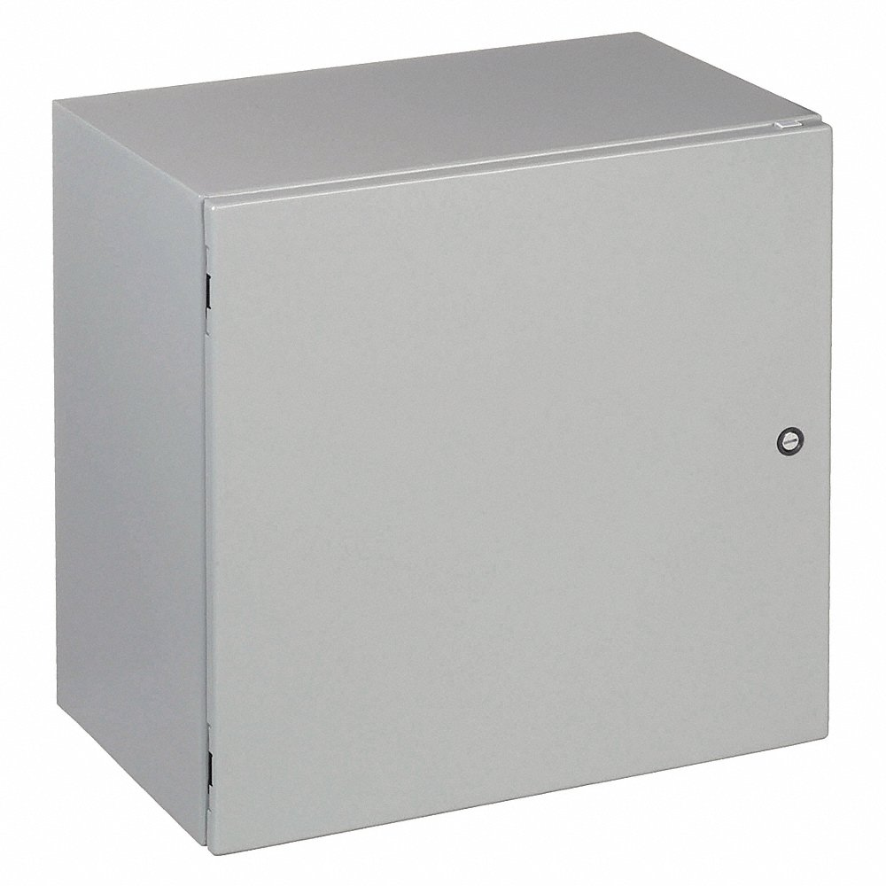 HOFFMAN CSD16168 Metallic Enclosure 16 Inch Height x 16 Inch Width x 8 Inch Depth | AG2RUB 32FJ27