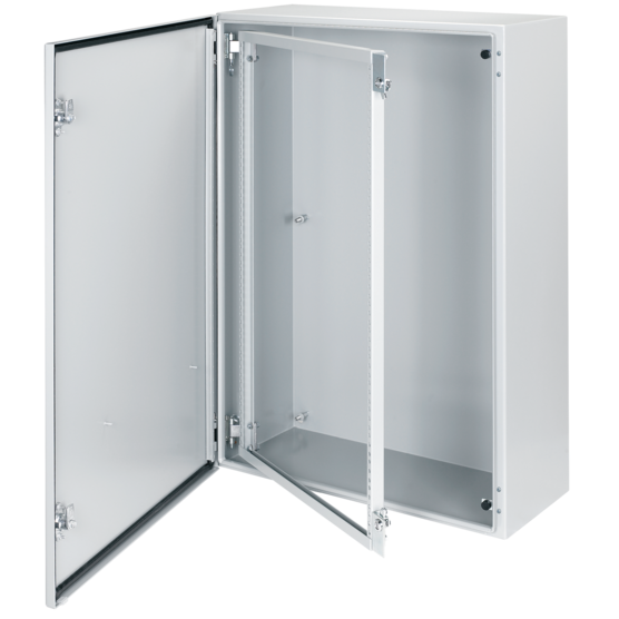 HOFFMAN CSF2424 Swing Out Rack Frame, Fits 24 x 24 Inch Size, Gray, Steel | CH8GYA