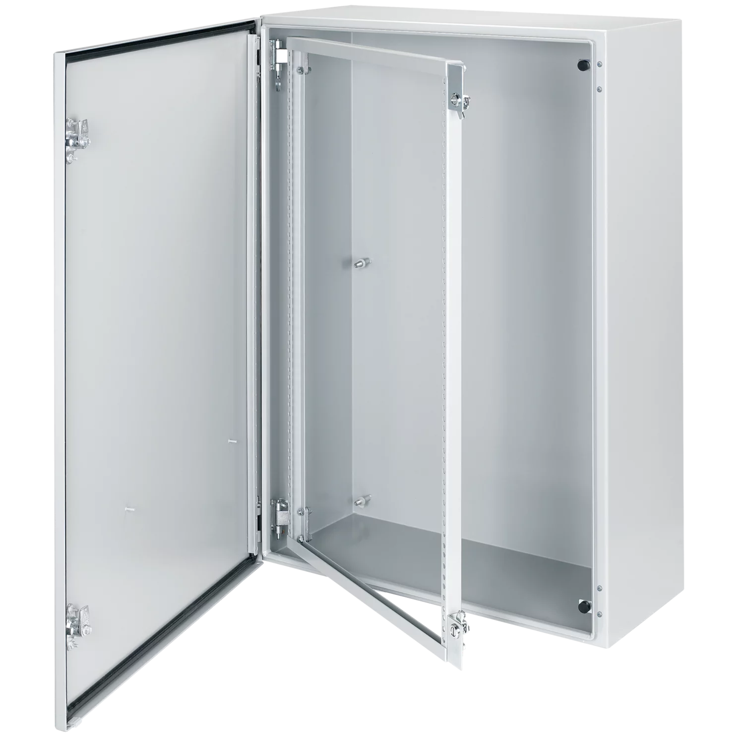 HOFFMAN CSF3024 Swing Out Rack Frame, Fits 30 x 24 Inch Size, Gray, Steel | CH8GYB