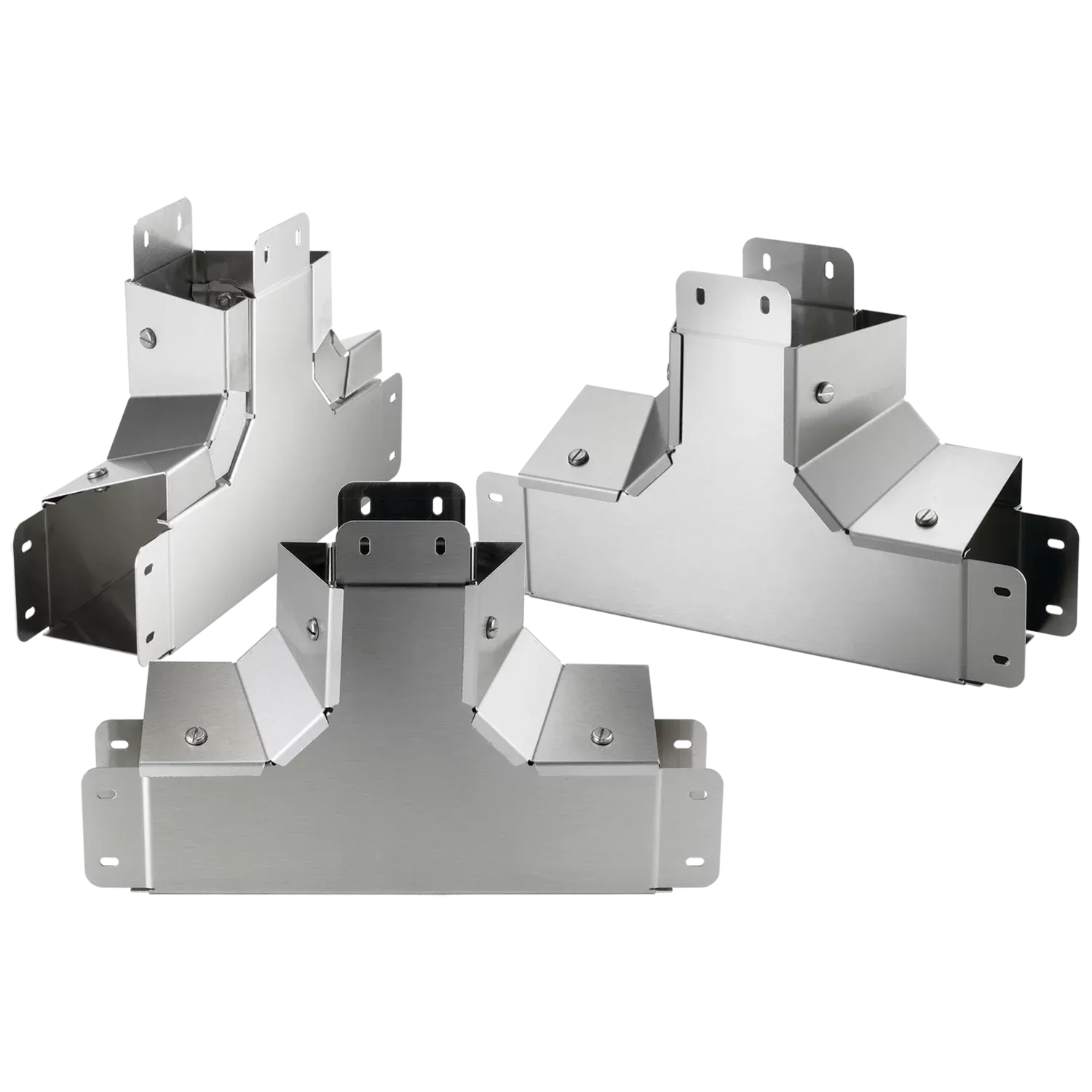 HOFFMAN CTS44TICSS Tee, 90 Deg., 4 x 4 Inch Size, 304 SS, Inside Cover Sloped | CH8HMD
