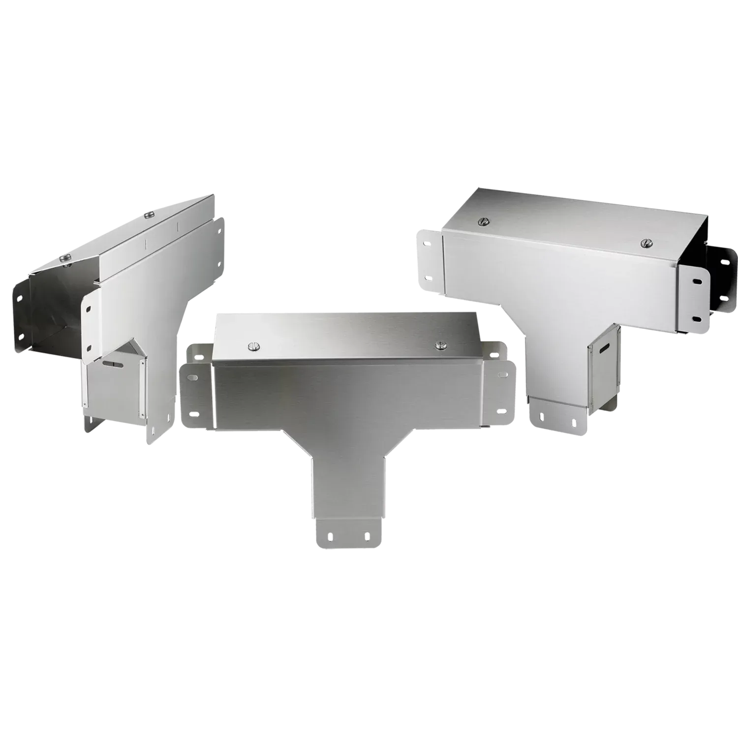 HOFFMAN CTS46TOCSS Tee, 90 Deg., 4 x 6 Inch Size, 304 SS, Outside Cover Sloped | CH8HNN