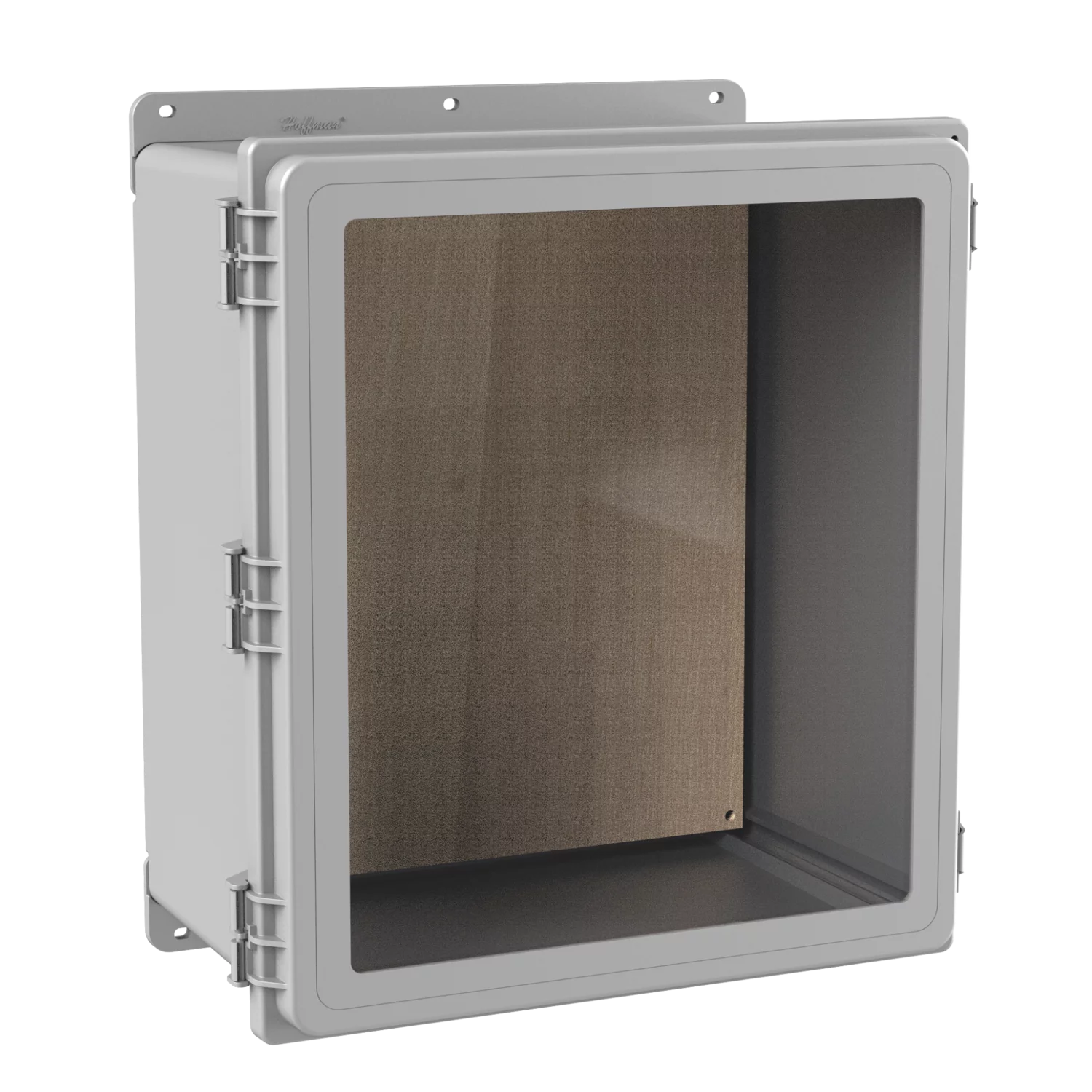 HOFFMAN D16148WFW Enclosure, 16.12 x 14.01 x 8.35 Inch Size, Polyester, Window Door | CH8HRC