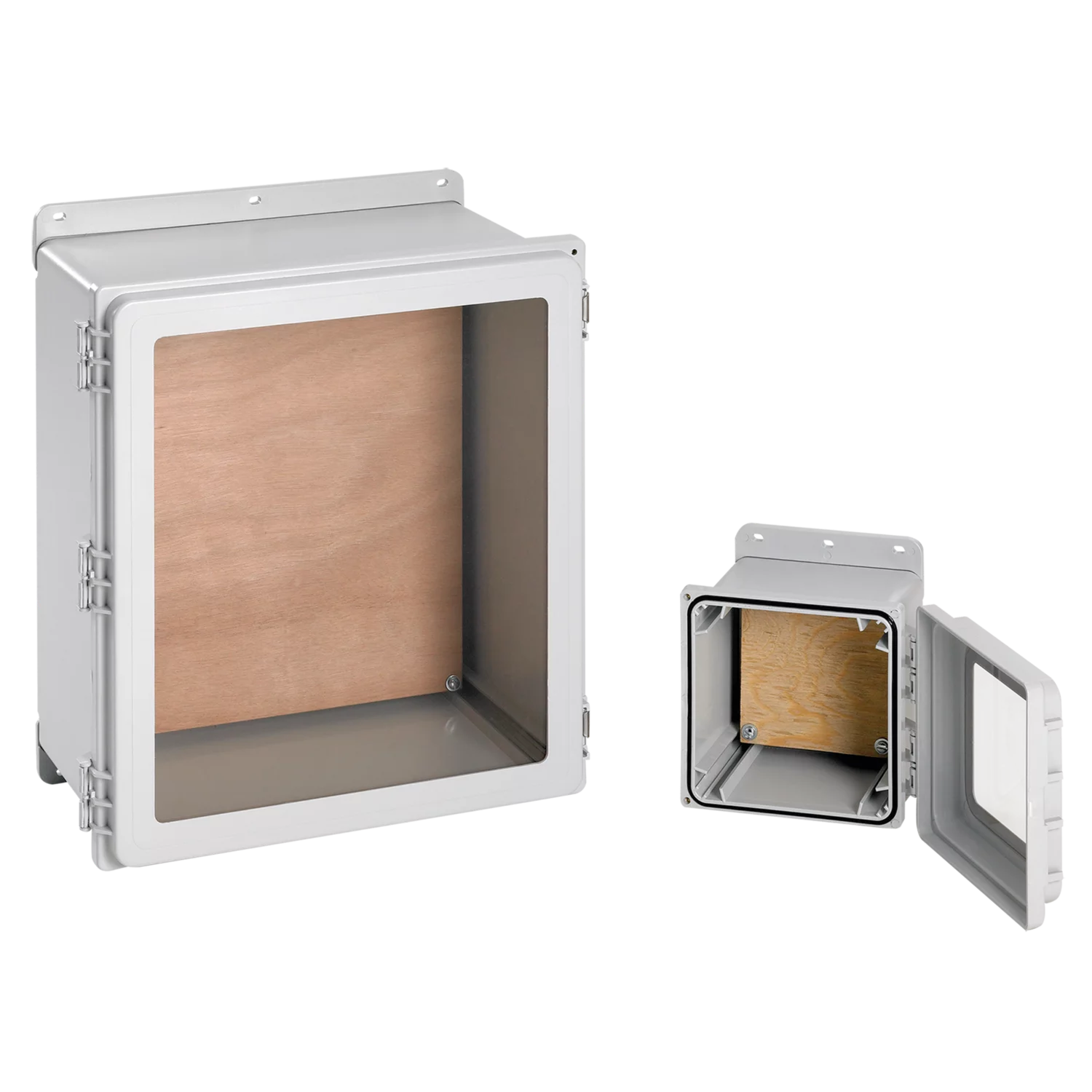 HOFFMAN D664WF Enclosure, 6.12 x 6.12 x 4.38, Polyester | CH8HRP