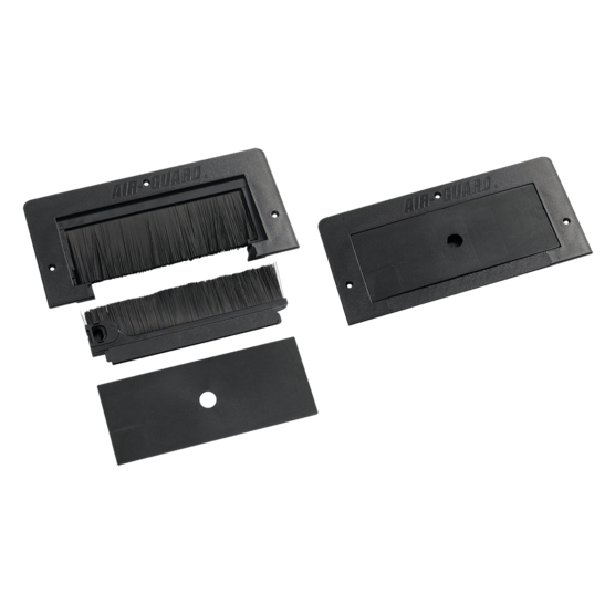 HOFFMAN DFB410F Floor Brush Kit With Cover, 4 x 10 Inch Size, Plastic | CH8HVB