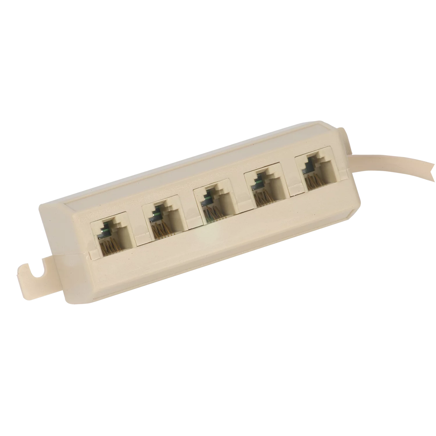 Splitter 5-Way, Beige, Plastic