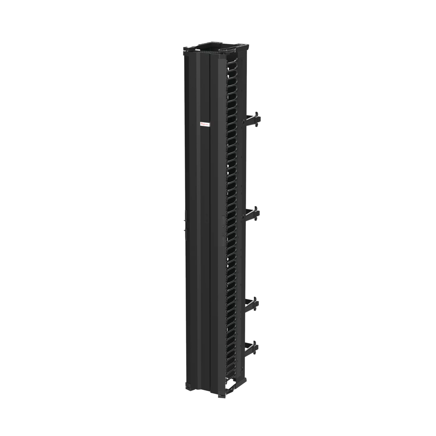 HOFFMAN DV10D7 Vertical Cable Manager, 10 x 84 Inch Size, Black, Composite, Double Sided | CH8HXK