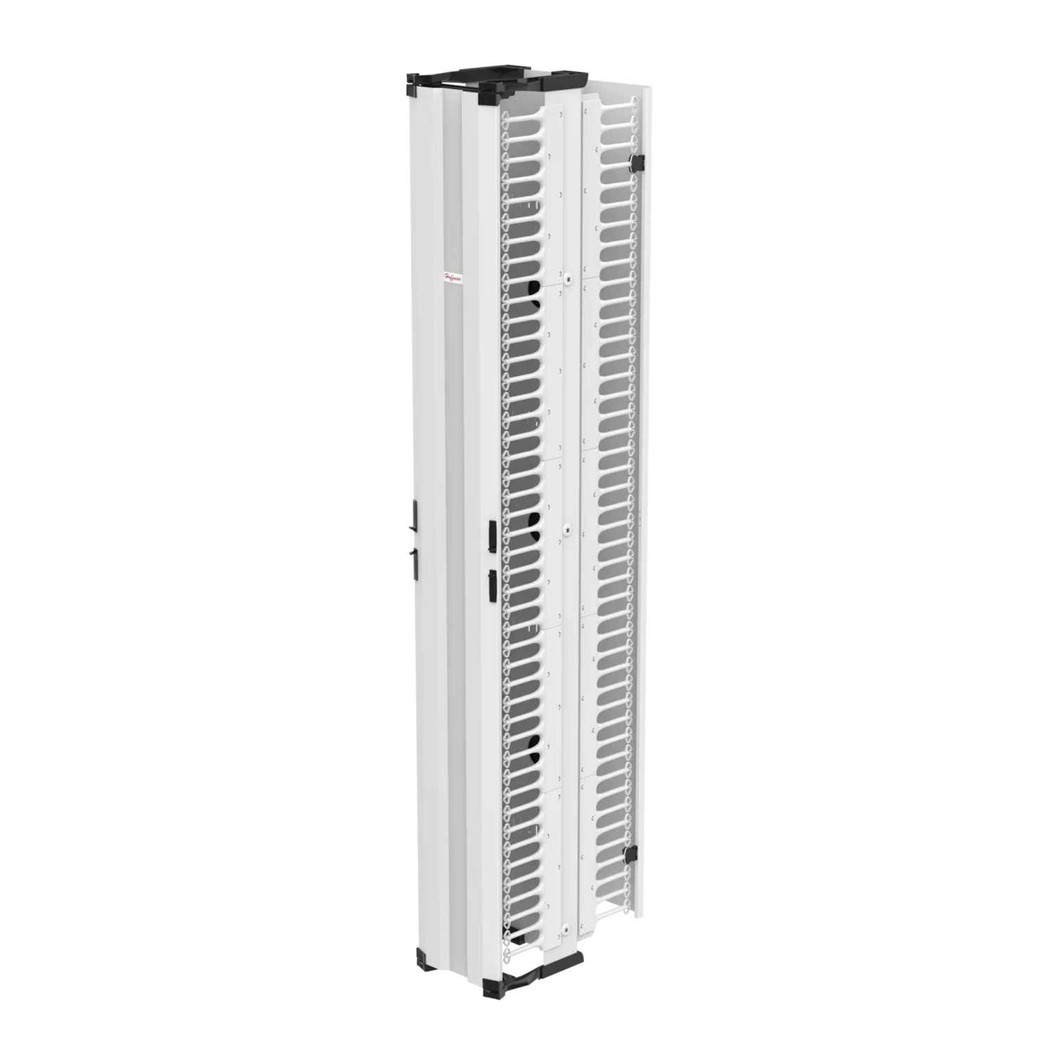 HOFFMAN DV10DF7W Vertical Cable Manager, 84 x 11.25 x 21.2 Inch Size, White, Al, Double Sided | CH8HXP