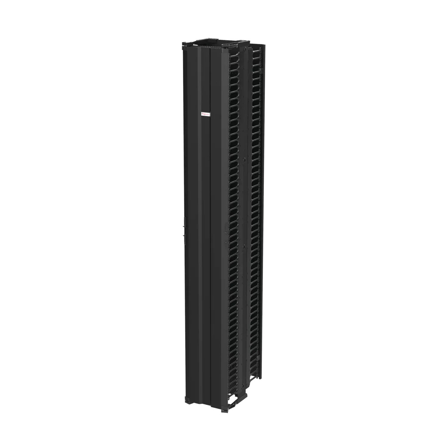 HOFFMAN DV12DF8 Vertical Cable Manager, 96 x 13.25 x 21.2 Inch Size, Black, Al, Double, Fingers | CH8HYB