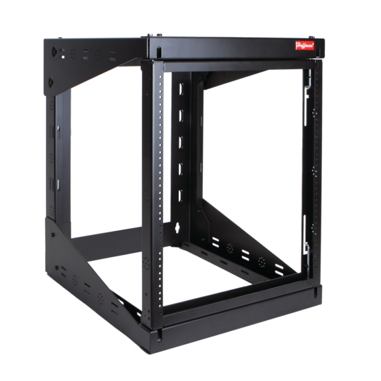 HOFFMAN E19SWM20U24 Open Frame Rack, Wall Mounted, 41.81 x 20.91 x 24.29 Inch Size, Black, Steel | CH8JBB