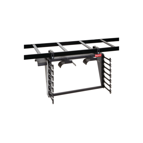 HOFFMAN E19T6U Cablerack, 12.441 x 20.157 x 11.496 Inch Size, Black, Steel | CH8JBG