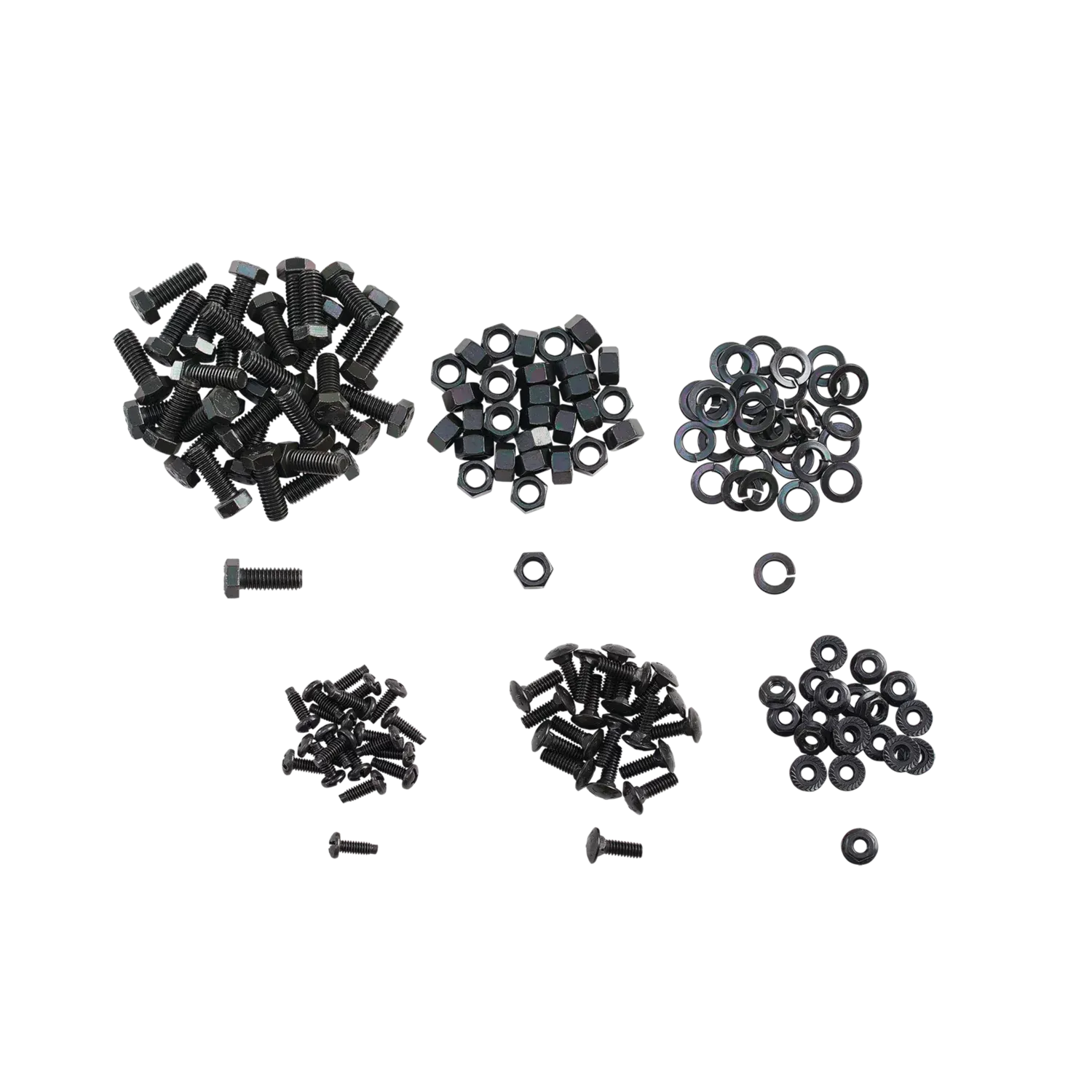 HOFFMAN E4PKIT Hardware Kit, Black, Mild Steel | CH8JDT